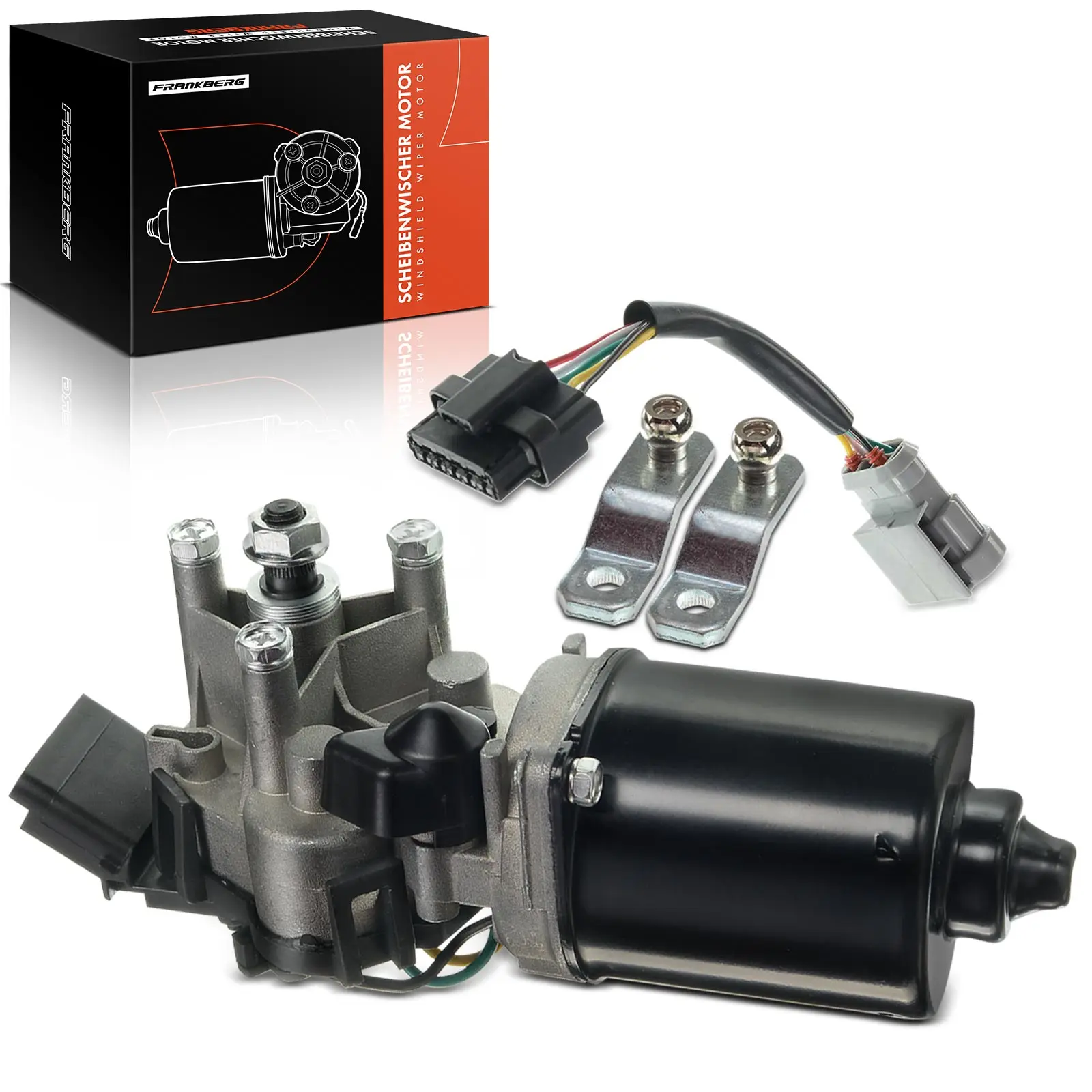 Moteur d'essuie-glace avant Frankberg 1x pour Renault Kangoo Express KC0/1 FC0/1 579206 7701056060 7701207957