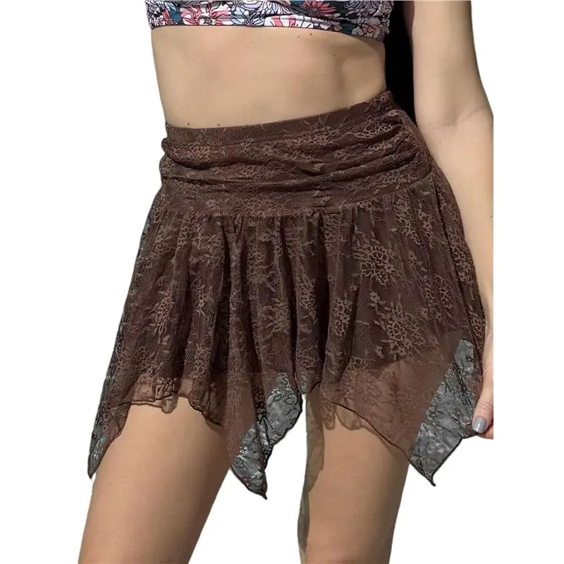 Cyl-Lace Mini Skirt…