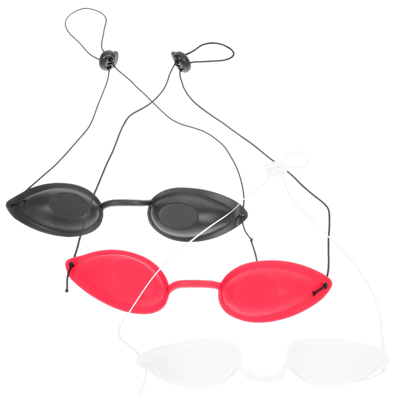 

3 шт. эластичные очки для защиты глаз, солнцезащитные очки для загара, защитные очки, маска для путешествий, пешего туризма, терапии, купания от солнца, подходят