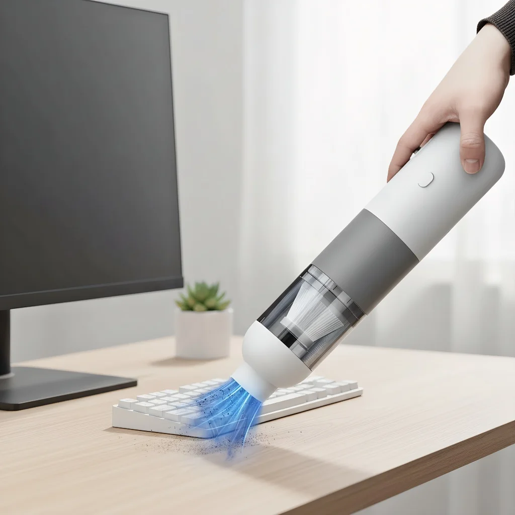 

Rechargeable Car Vacuum Cleaner - Handheld Dual Purpose Wireless Dust Catcher for Car Home