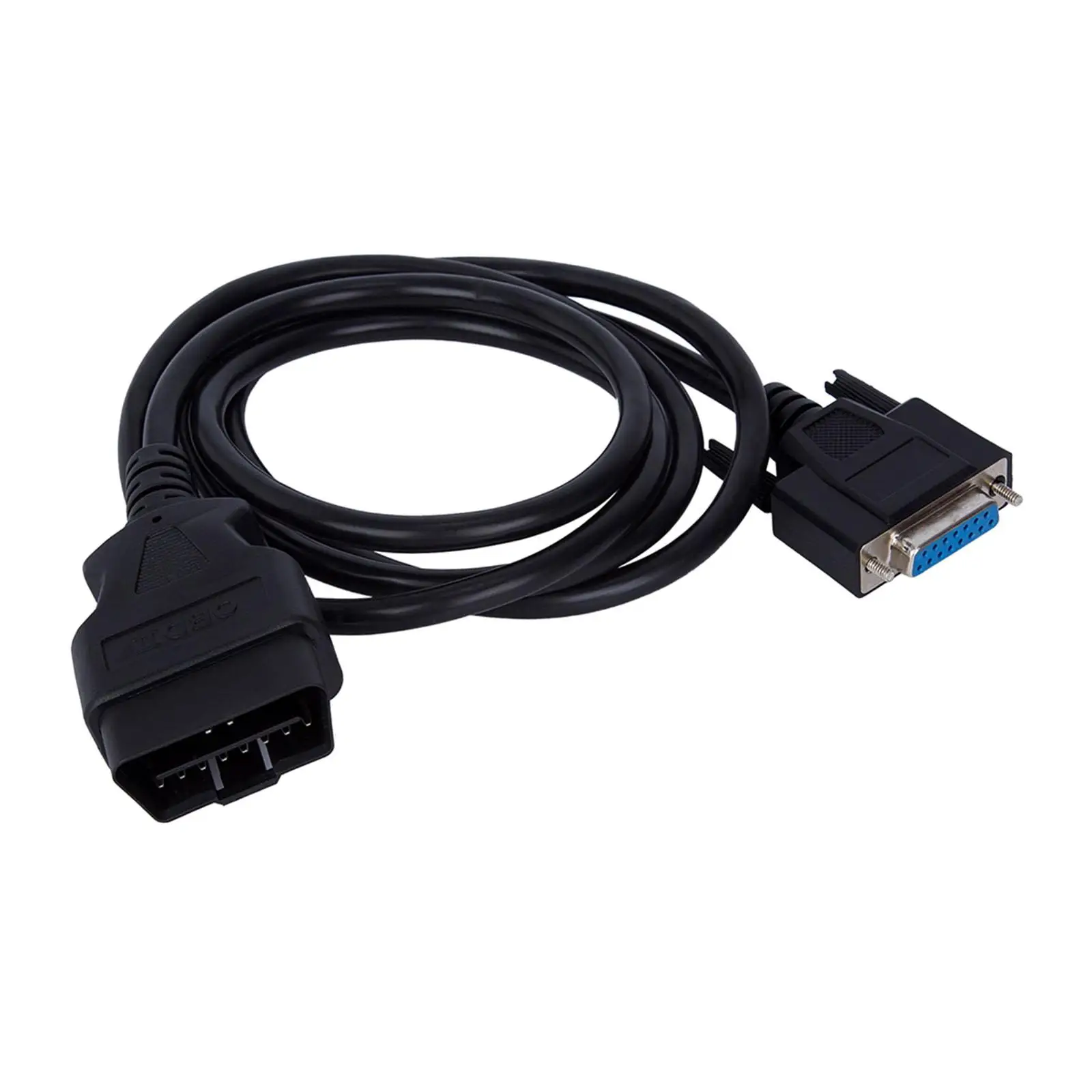 1.55M OBD II 16 Pin Male to Female Extension Cable, to dB15 Pin ,Male OBDII