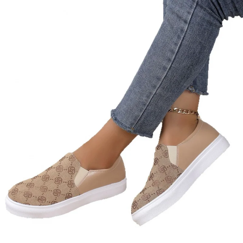 2025Spring and Summer Fashion New Pattern Design Women's Shoes Casual Sneakers Unisex Casual Shoes