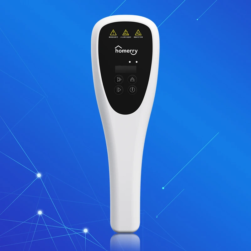 Effective portable 308nm excimer laser device home use led uv phototherapy mdeical laser machinepsoriasis treatment