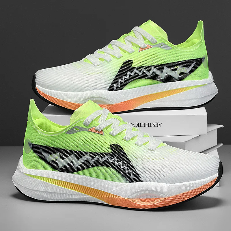 أحذية رياضية بيضاء للرجال 2025 وصلت حديثًا أحذية كاجوال عصرية متينة ومضادة للانزلاق ونعل سميك مصعد مريح يسمح بمرور الهواء #2