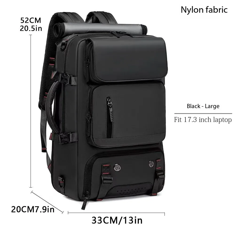 New trend backpack large capacity men's travel multi-functional outdoor short-distance travel business computer backpack