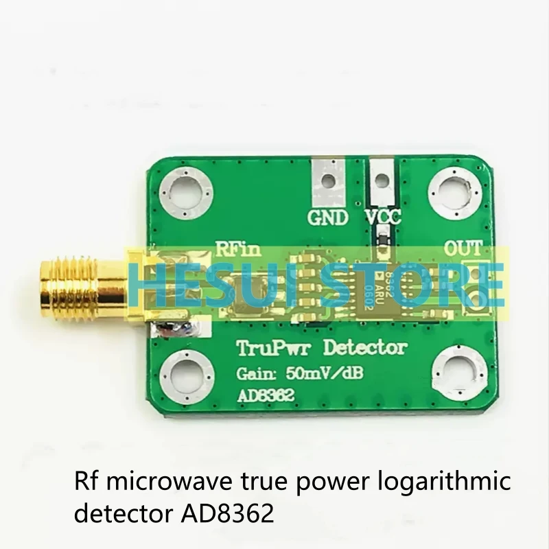 Rf microwave true power logarithm detector AD8362