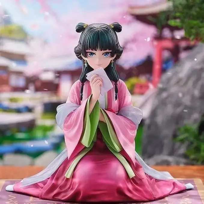 

The Apothecary Diaries Collect Anime Figures Sitting MaoMao Figures Ancient Clothing Doll Action Figure Toys for Kids Christmas