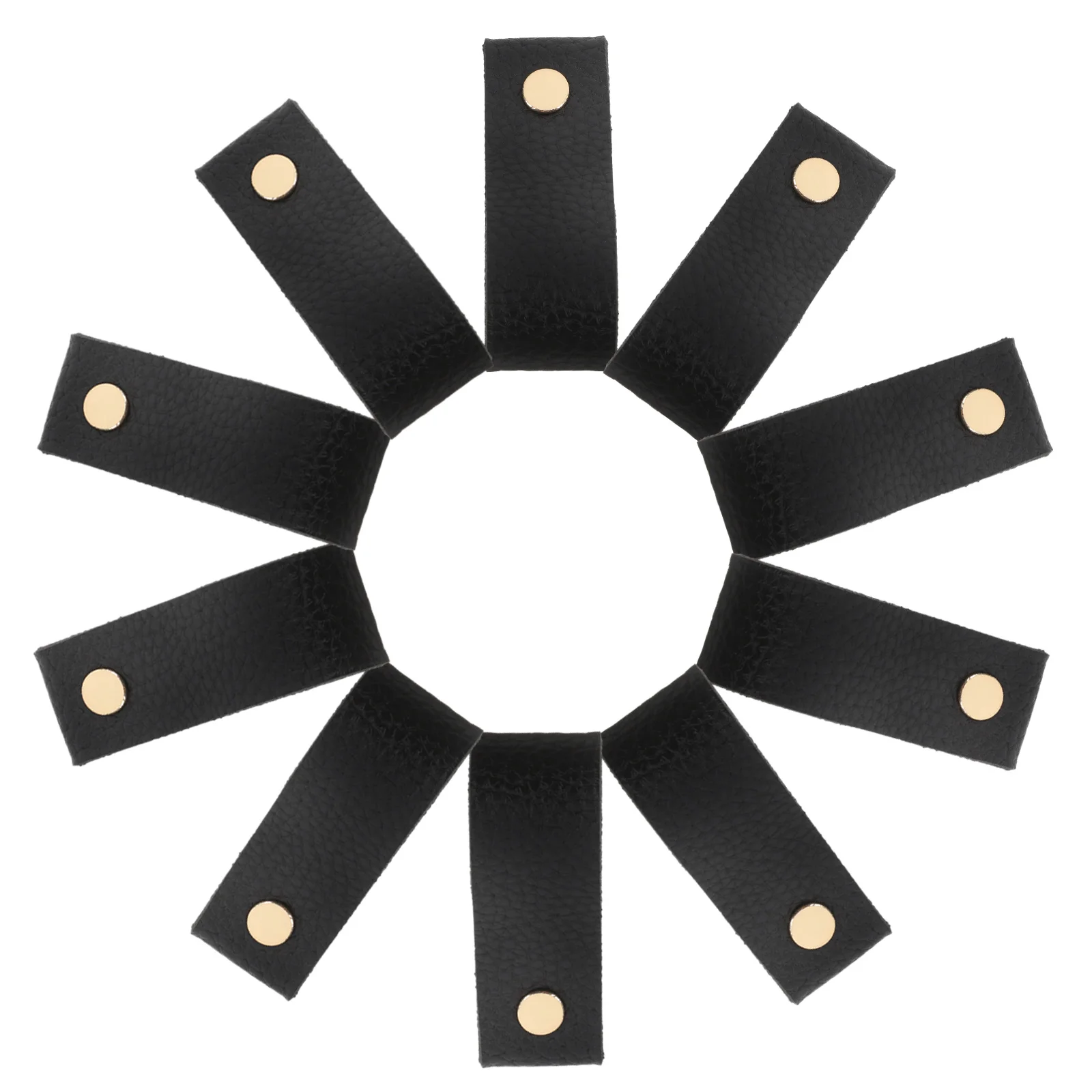 

12pcs Pu Drawer Handles Replacement Cabinet Pulls For Kitchen Wardrobe Cupboard Furniture Dresser Knobs Vintage Unique