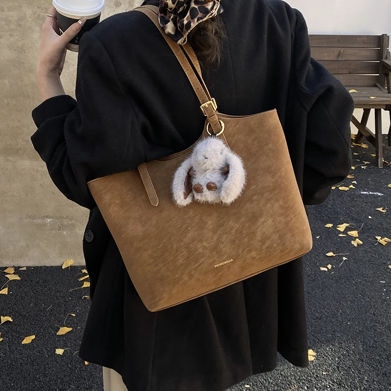 

Popular Classic Elegant Shoulder Bag For Women, Genuine Leather Tote Bags By Famous Designer Luxury Brands