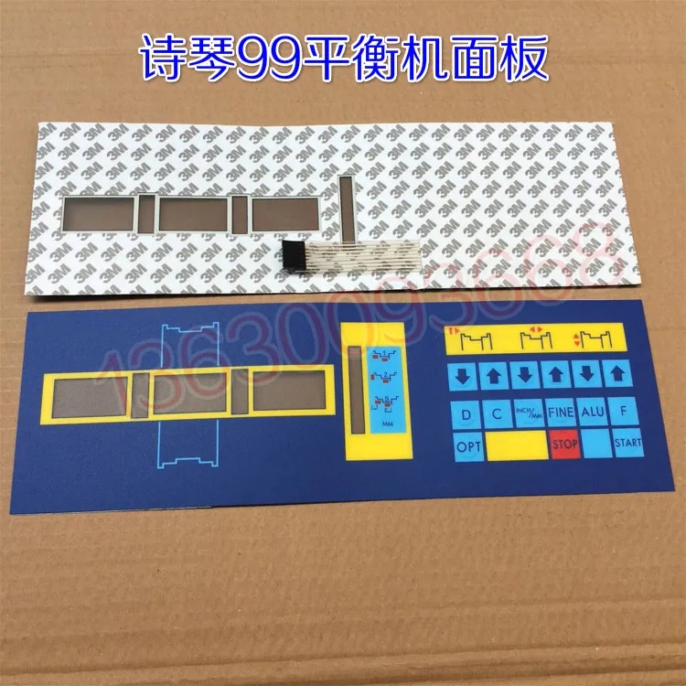 

Balancing machine balancing instrument accessories Shiqin SBM-99 Camel LT990 balancing machine key board control panel