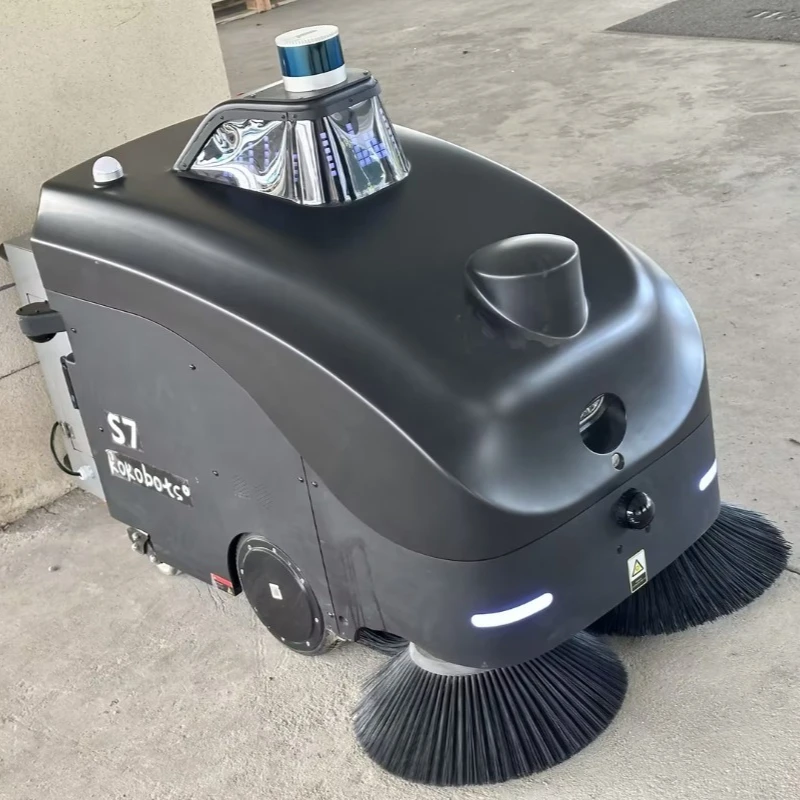

Smart Outdoor Street Cleaning Robot Robotic Sweeper Driverless Fast Road Sweeper Machine