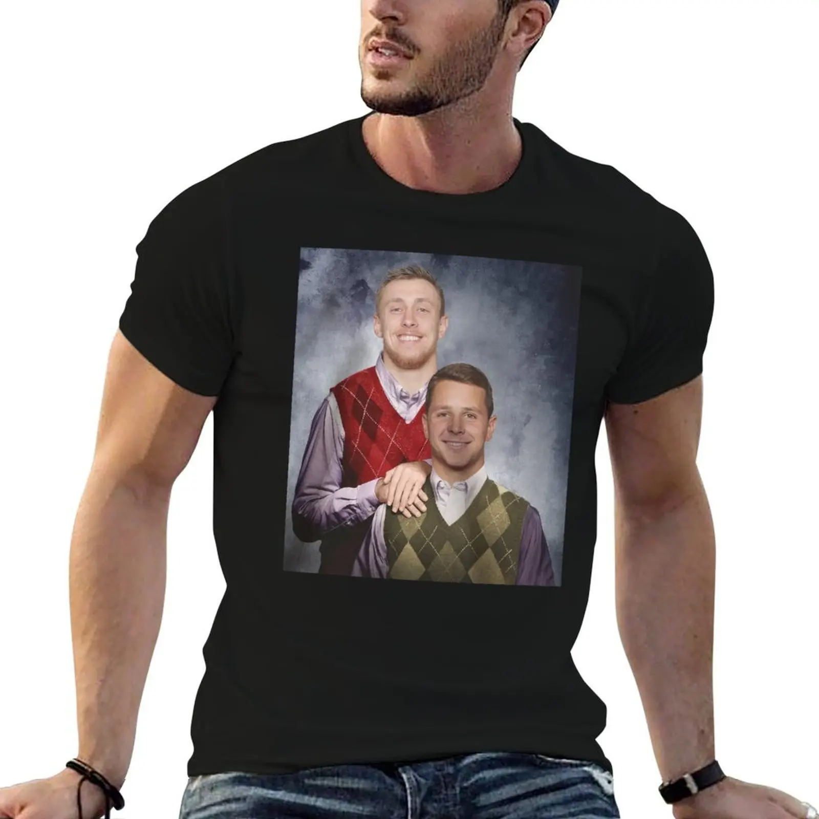 

Brock Purdy George Kittle T-Shirt t shirts with prints man t shirts cotton T-Shirt