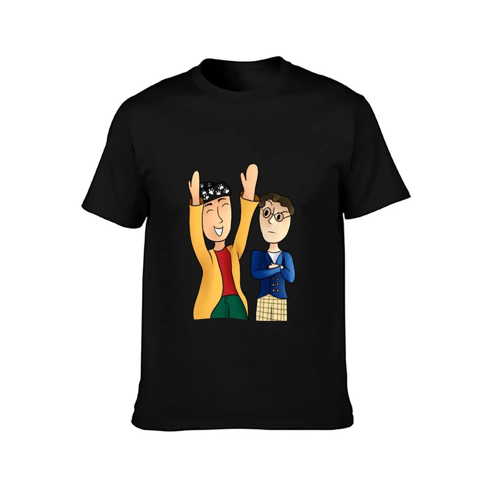 Ernst en Bobbie T-Shirt Minimalist Casual Short Sleeve Top T-Shirt