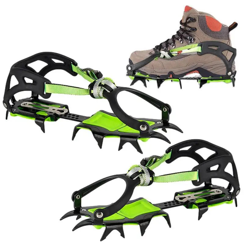 

Ice Crampons Winter Snow Boot Shoes Ice Gripper Snow Walking Adventure Crampons For Complex Outdoor Environments