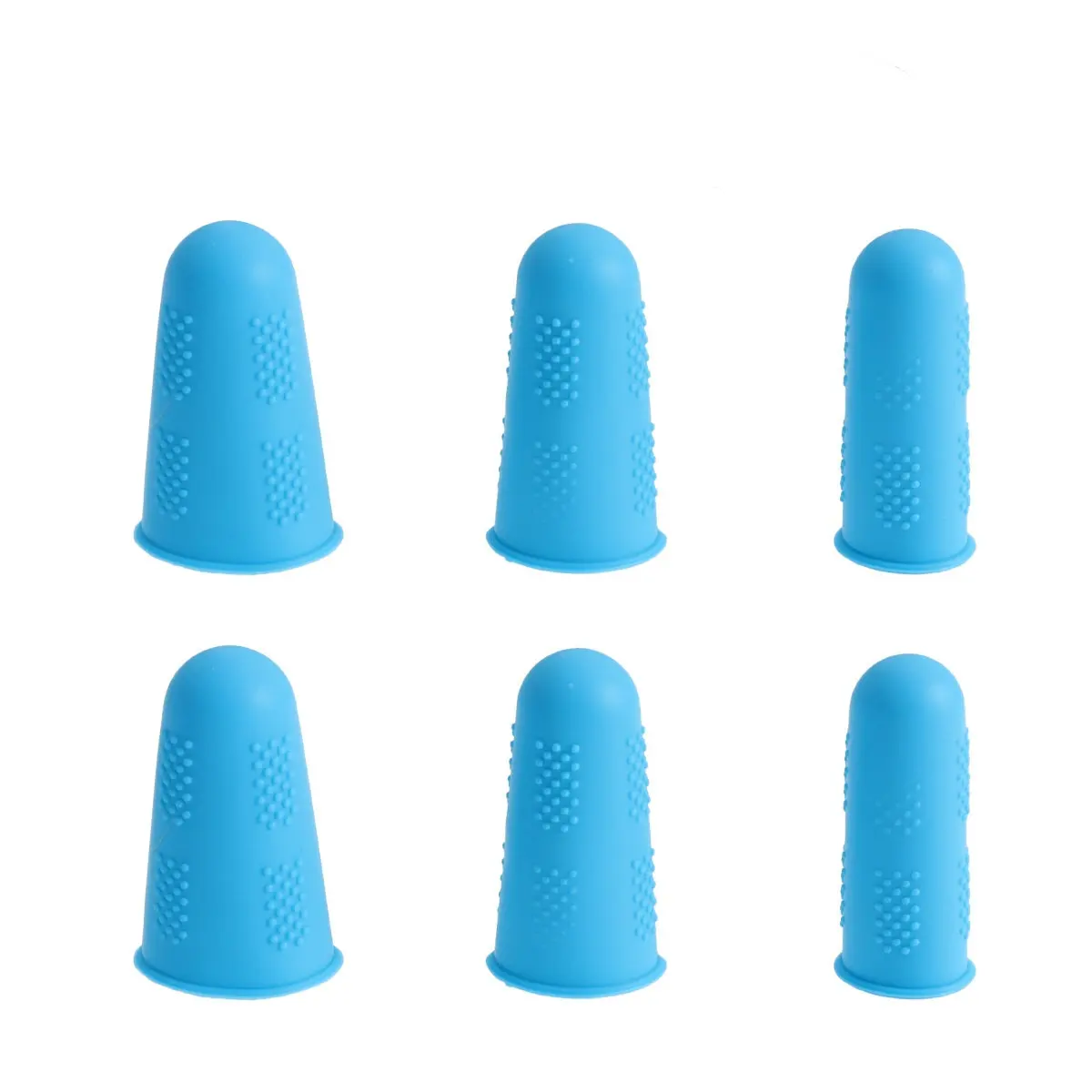 

12Pcs Silicone Finger Protector Medium Size Elastic Finger Cot Protective Gloves for Nail Art Crafting Repair Painting