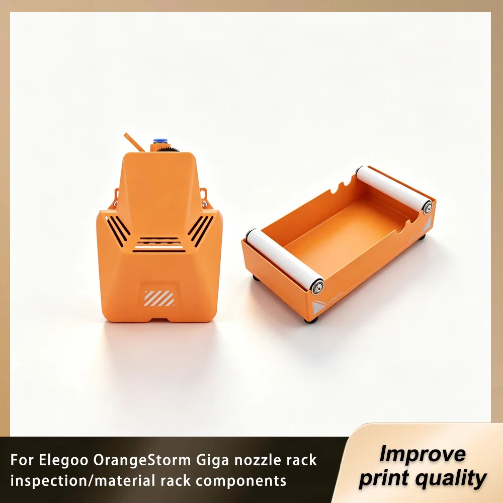For Elegoo 3D Printer Parts OrangeStorm Giga Printing Hot End Extruder Accessories 5KG Material Rack Guide Assembly