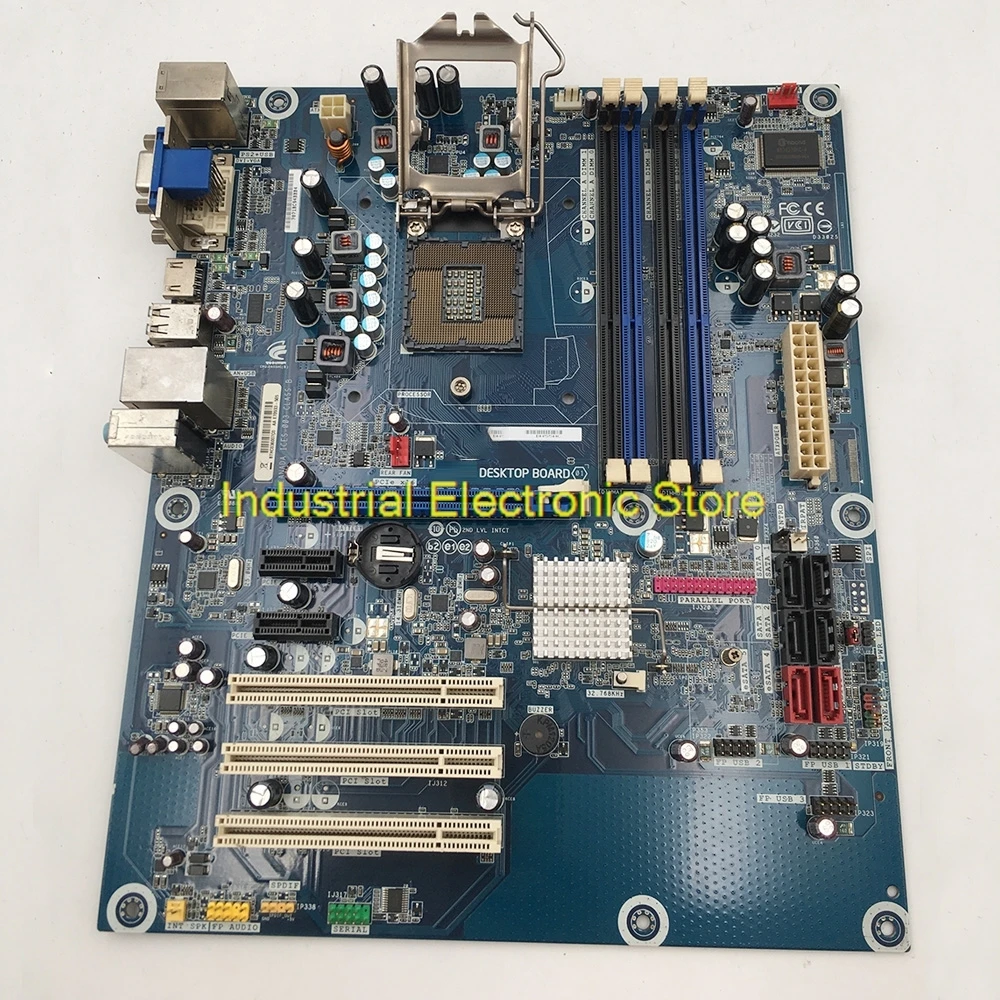 For Industrial Control Motherboard LGA1156 P55 Chipset 8GB DDR3 Support i7 i5 i3 ATX Mainboard DH55HC