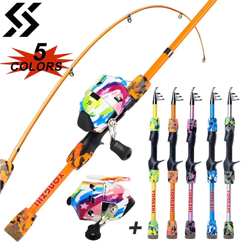 Sougayilang combo pesca infantil caña telescópica y carrete bala - imagen 5