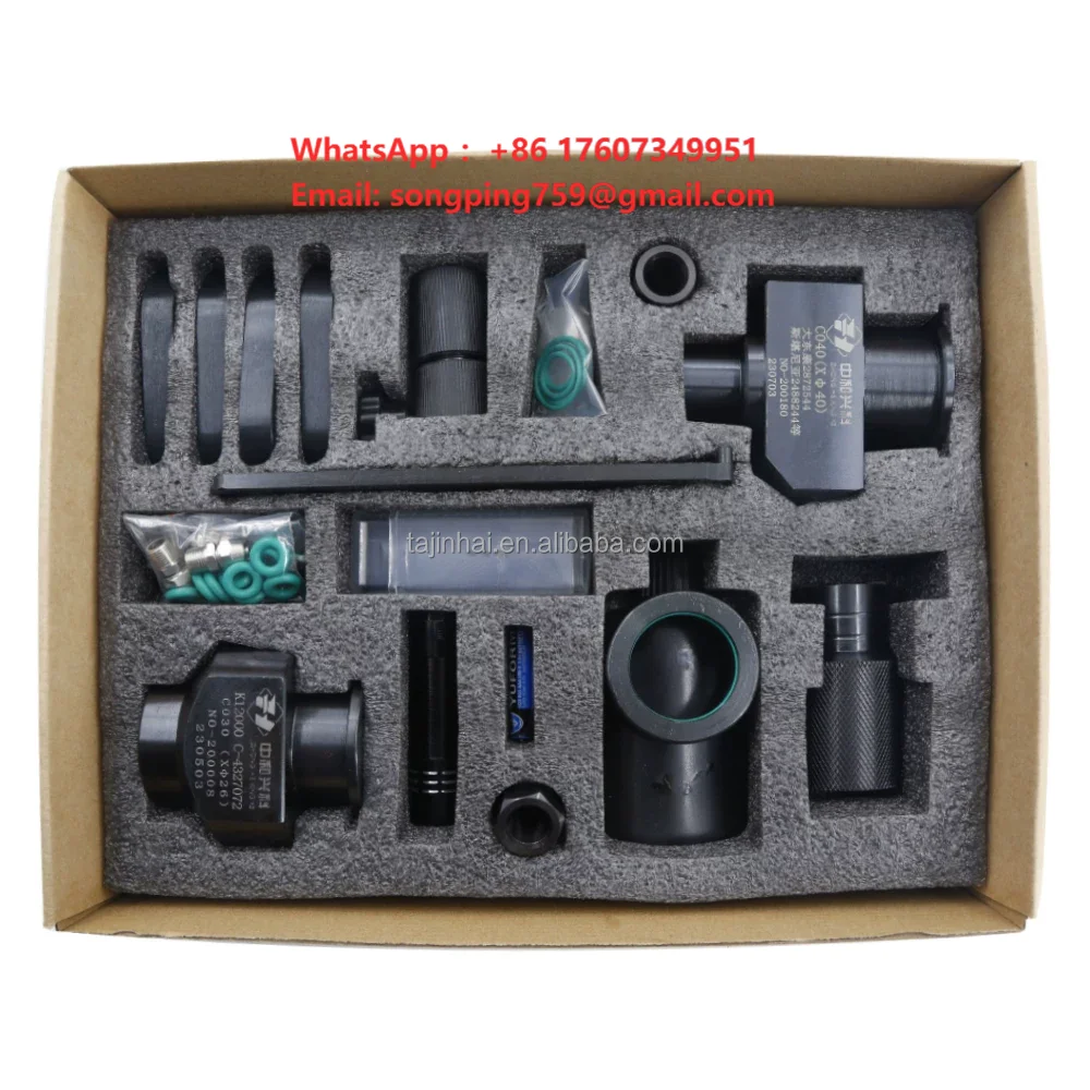 Cummins XPI Injector Precision Repair Kit 16-piece Set Dongkang Fukang Disassembly, Assembly and Measurement Tools