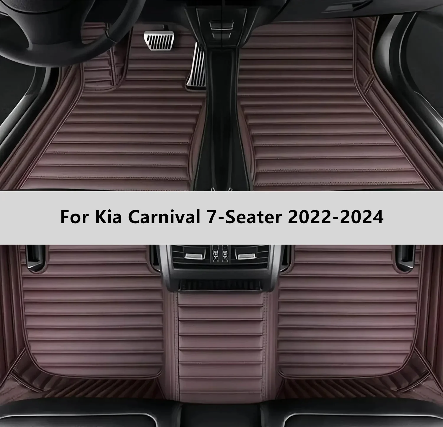

Custom Car Floor Mats For Kia Carnival 7-Seater 2022-2024 Floor Mat Car Mat Accessories Interior Accessories