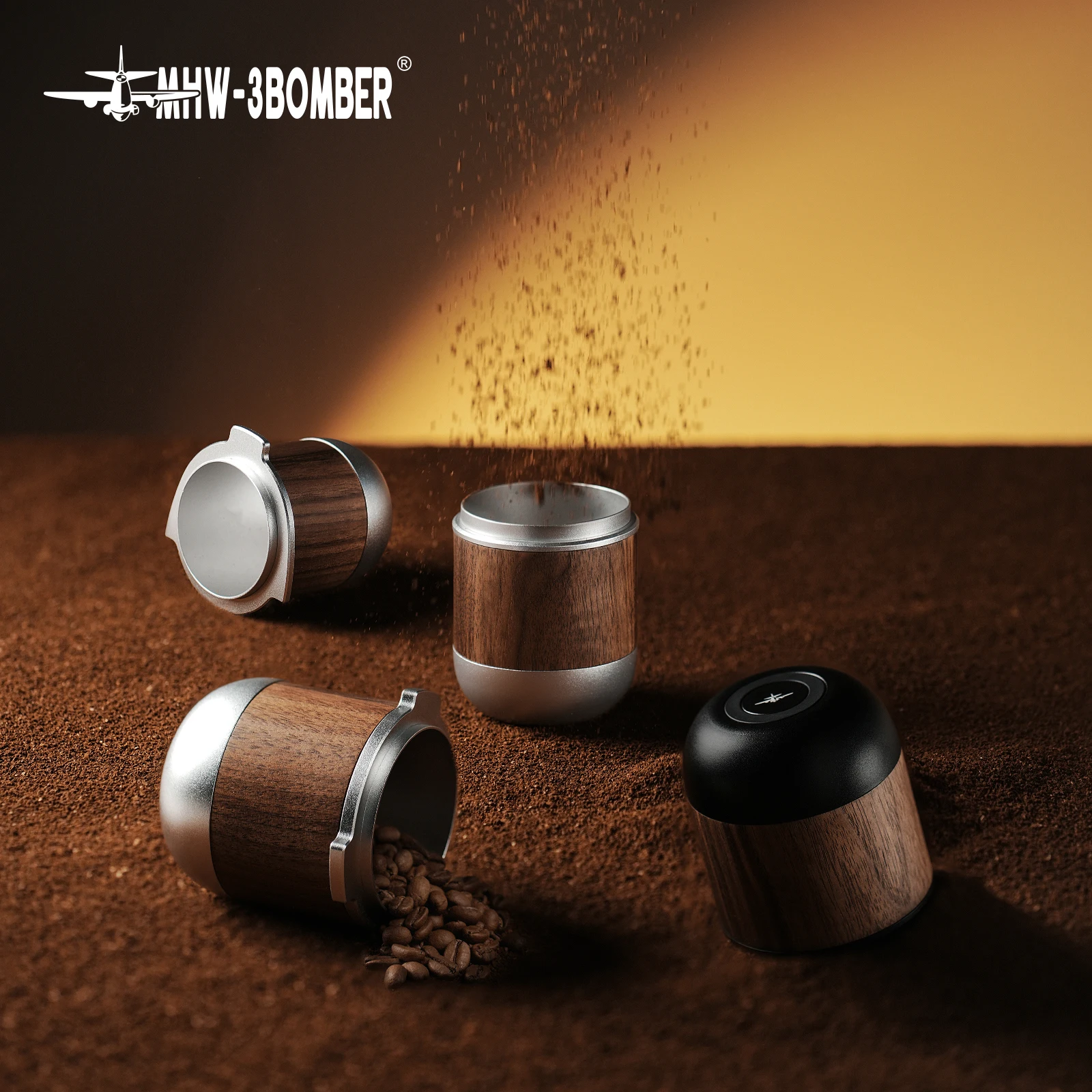MHW-3BOMBER 58mm Dosing Cup Espresso Coffee Dosing Cup Compatible with 53mm Breville and 58cm Barsetto Machine Accessory
