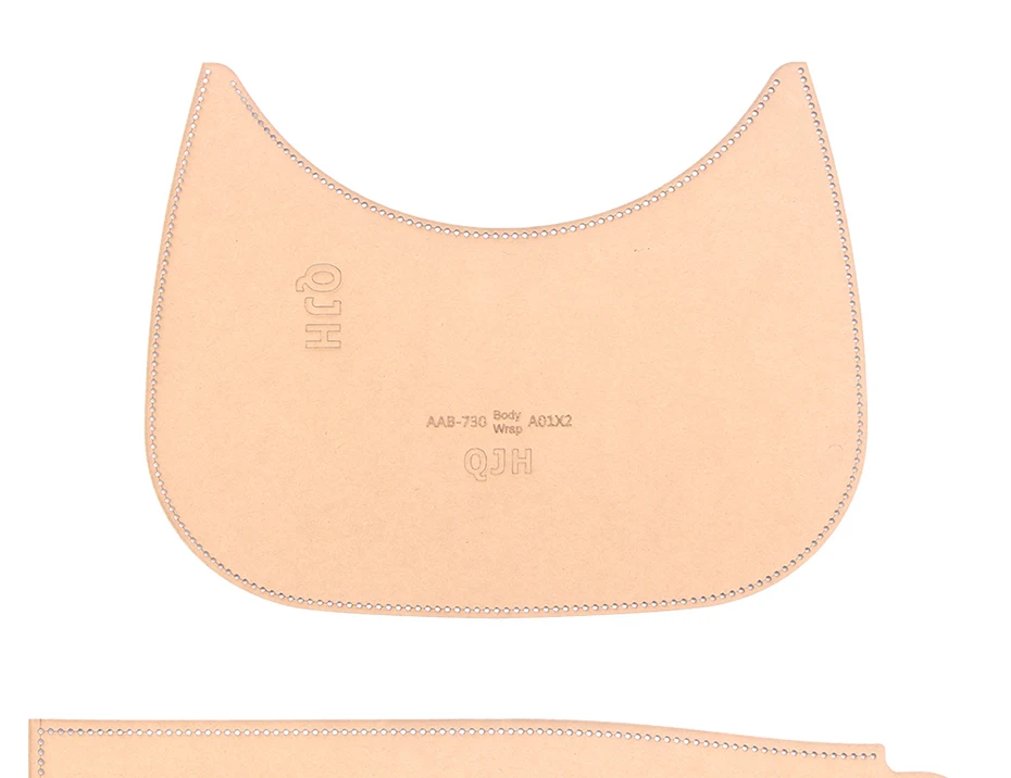 Damen Unterarmtasche One Shoulder Bag Handtasche Acryl Vorlage Ledermuster DIY Leder Handwerk Muster mit Loch Vorlage Sewin – Detail 4