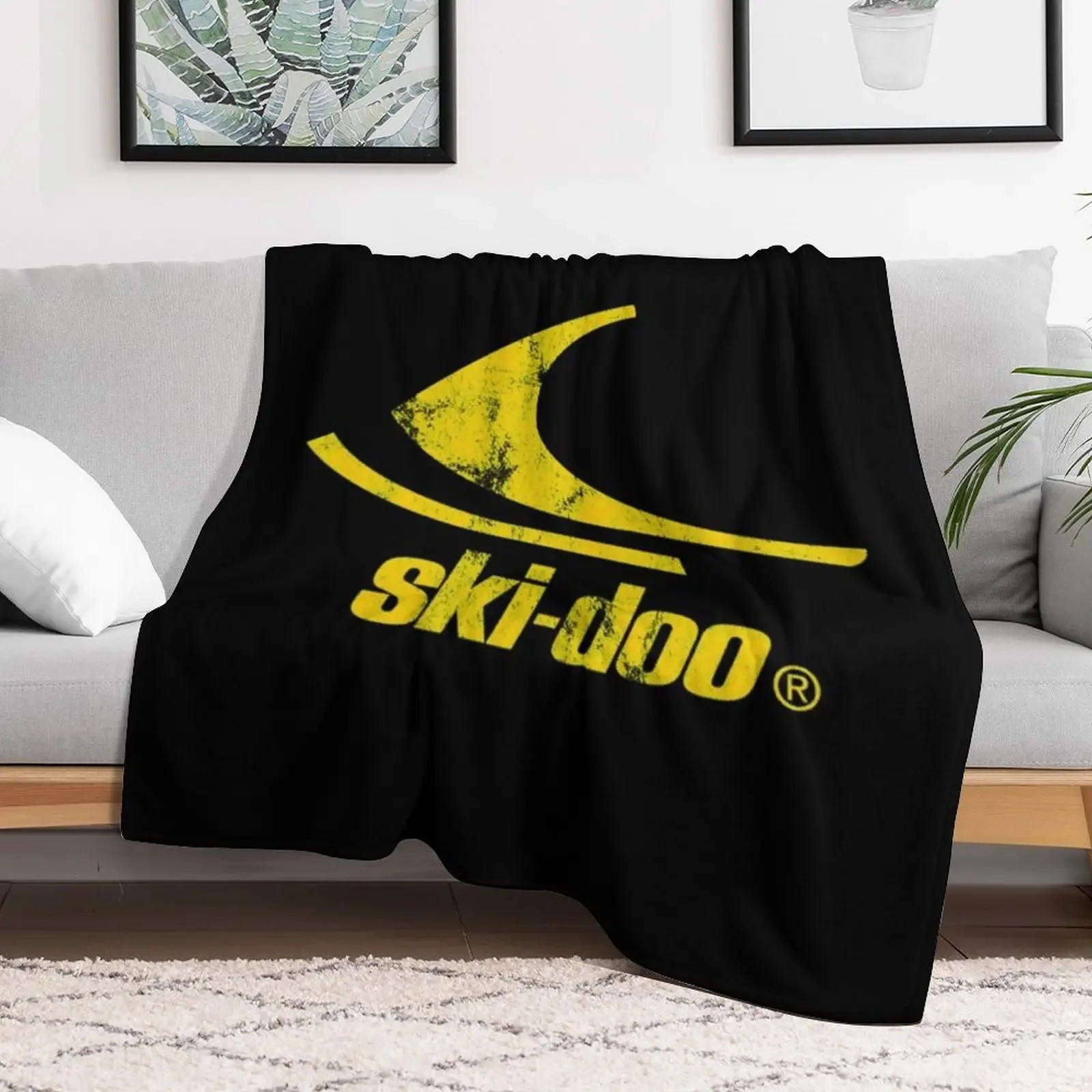 Ski Doo T-ShirtSki Doo Classic Throw Blanket Blankets For Bed Tourist Blankets