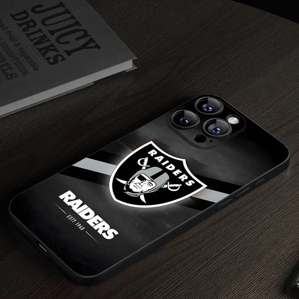 Top Sports-Las Vegas Raiders Phone Case For IPhone 15 16 13 Pro Max 14 12 11 Xr X 8 7 6 Plus Luxury Back Cover