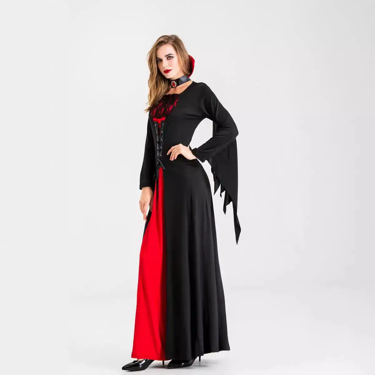 

Halloween Witch Costume Dress Women's Fashionable Stage Performance Clothing Chinese Manufacturer Summer Season New Arrival