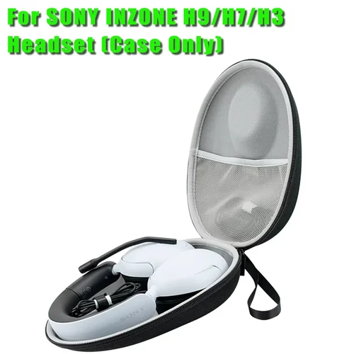 Imagen 1 del producto Estuche de transporte duro para auriculares SONY INZONE H9/H7/H3, bolsa de almacenamiento, Estuche De Viaje para auriculares INZONE H9 H7 H3, accesorios duraderos