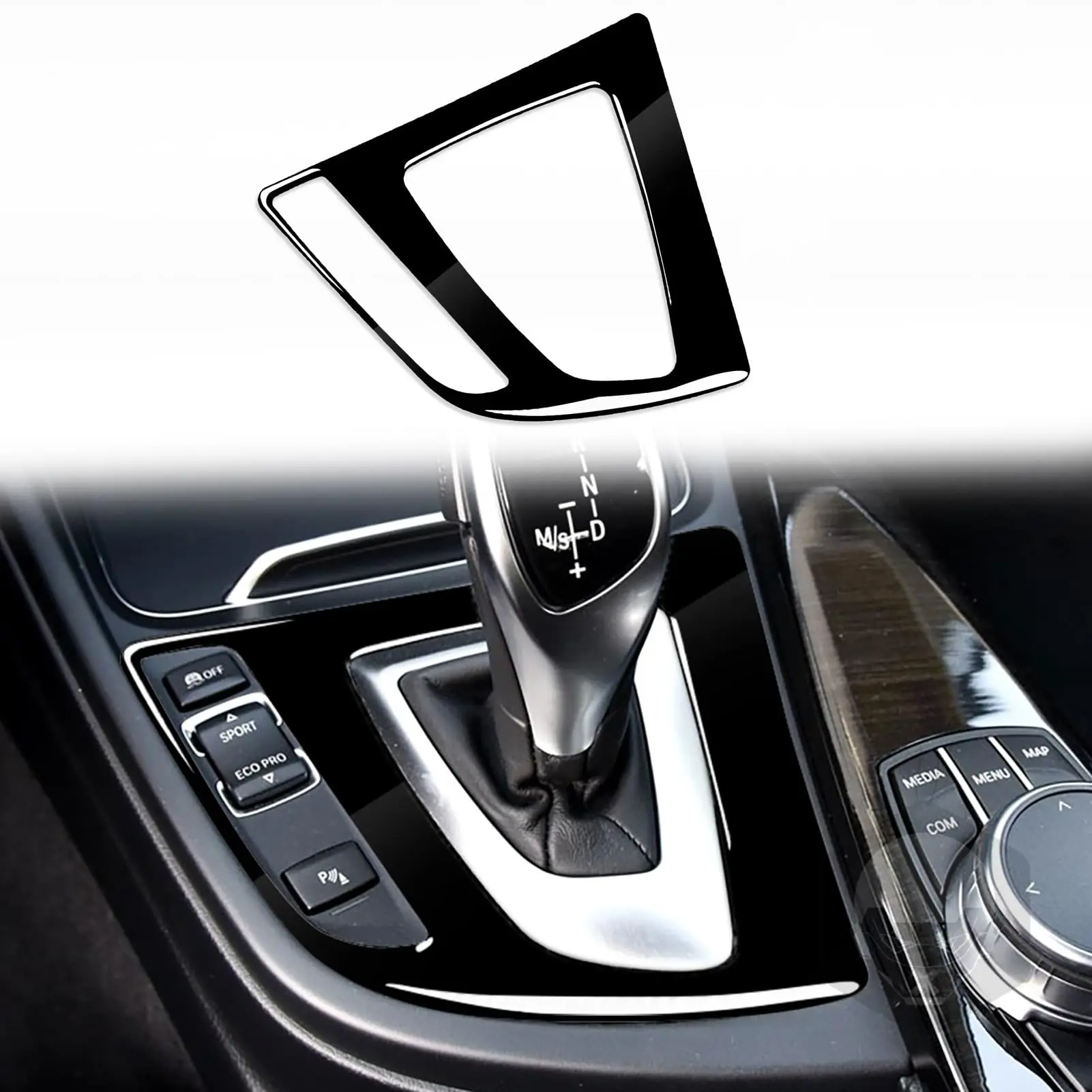 

Fit for BMW 3 Series 3GT F30 F34 2013 2014 2015 2016 2017 2018 2019 Center Control Gear Shift Panel Cover Trim Sticker