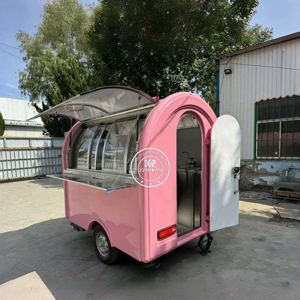 

Concession Food Truck Trailer Ice Cream Kiosk Fully Equipped Coffee Snack Shop Store Bbq Restaurant Mobile Kitchen Food Truck