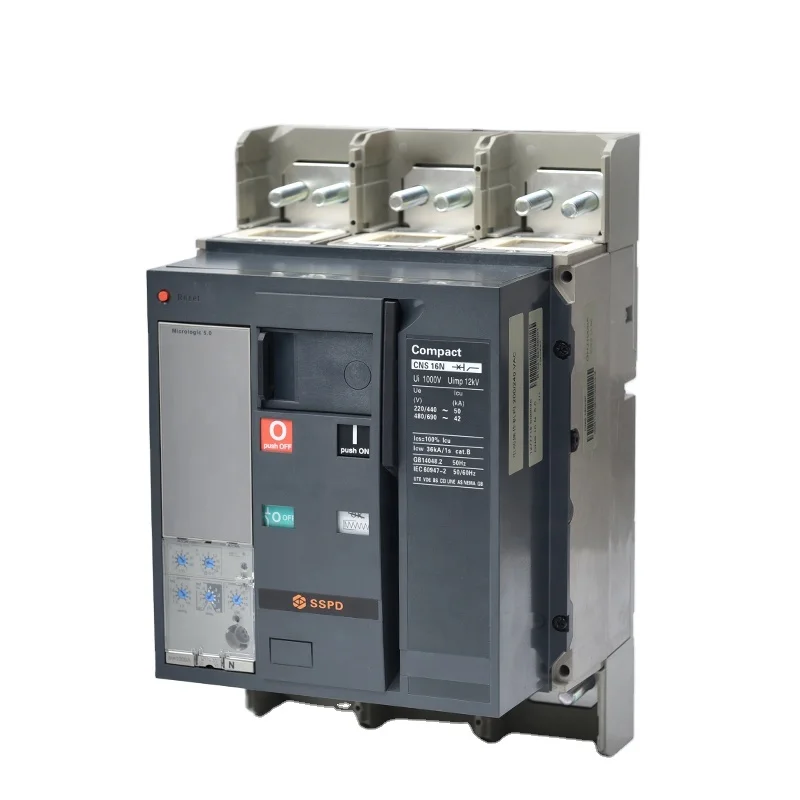 

Power Circuit Breaker Manufacturer CNS 1600A Automatic 3P Mccb Circuit Breaker