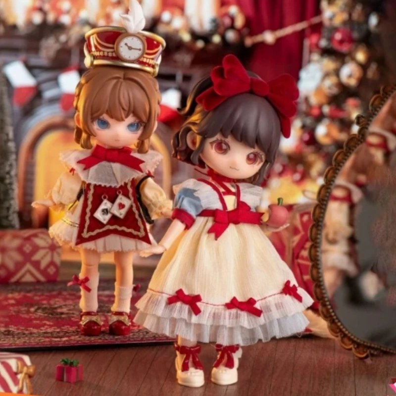 Lilolo 2. Generacji Seria Bajkowa Lalka BJD Blind Box Śliczna Anime Ręcznie Robiona Ozdoba na Biurko Figurka Kolekcjonerska Prezent Urodzinowy