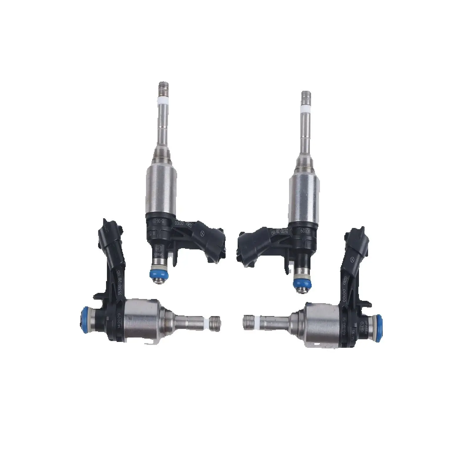 4 Uds inyectores de combustible FJ1146 para Kia Rio Soul Accent Veloster 1.6L 2012-2017 35310-2B130
