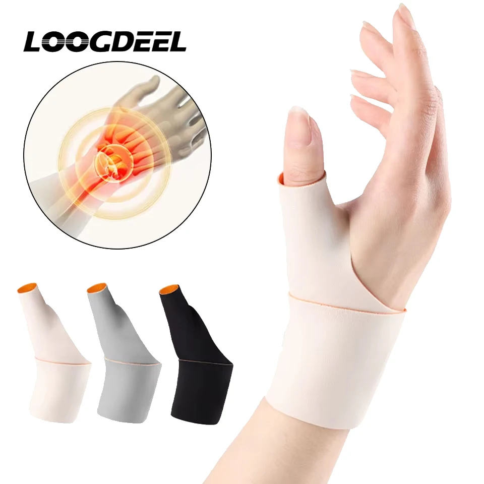 LOOGDEEL 1Pcs Thumb Compression Wrist Brace Prevents Sprains Tendon Sheath Protection Lightweight Thumb Sleeve Joint Support
