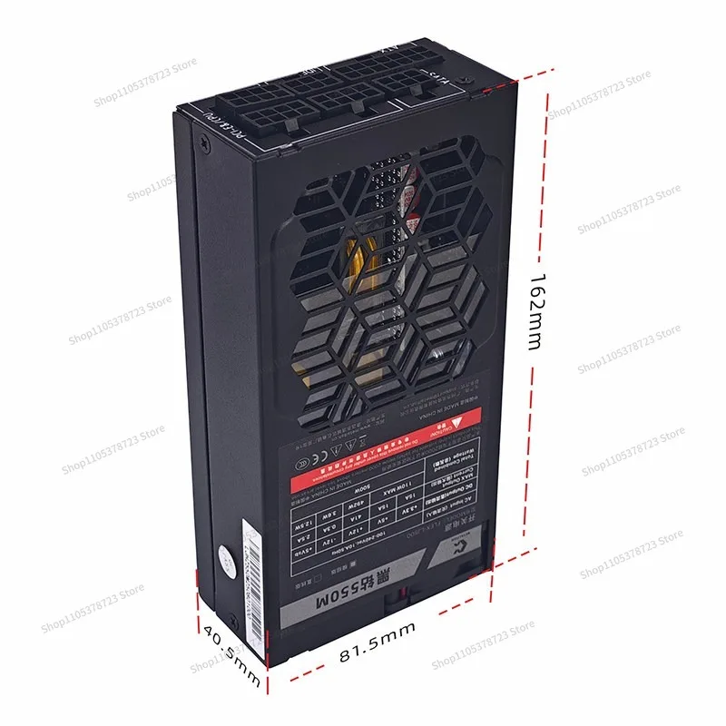 For Power Supply Gold 500W Full Module Continuous 600W Silent ITX Mini Chassis FLEX Small Power Supply