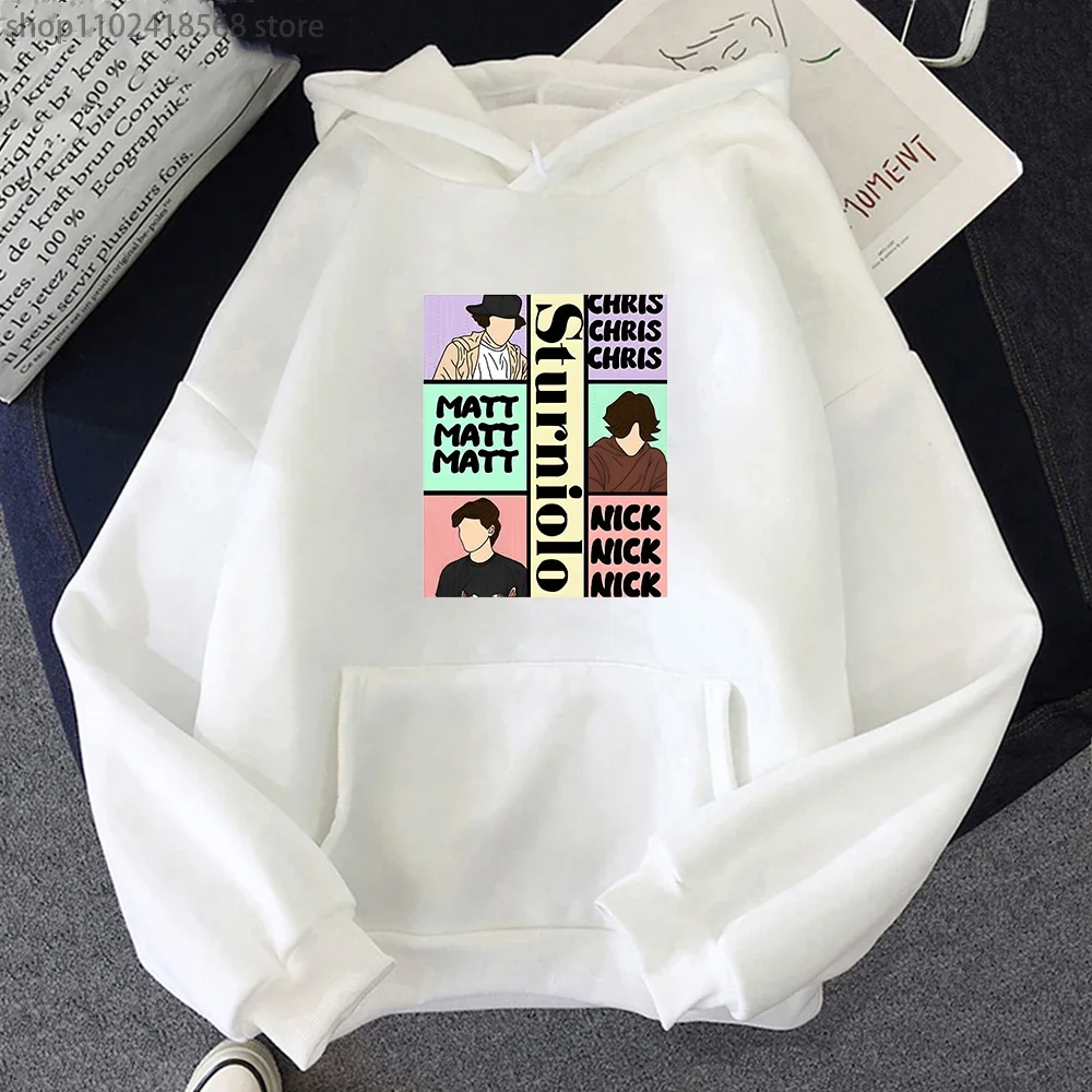 Sturniolo Triplets Hoodies Mannen Vrouwen Creatief Ontwerp Prints Sweatshirt Klassieke Retro 90s Tops Lange Mouw Trui Y2k Sudaderas