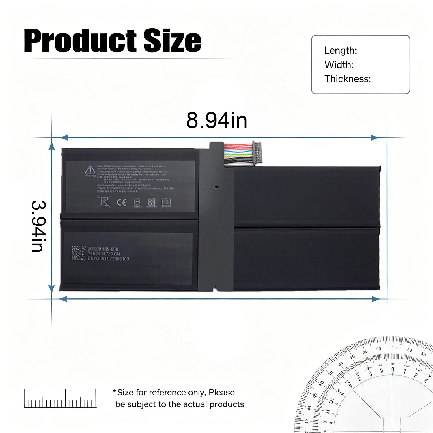 New G3HTA061H DYNM03 Laptop Battery For Microsoft Surface Pro7 Pro 7 1866 2019 12.3