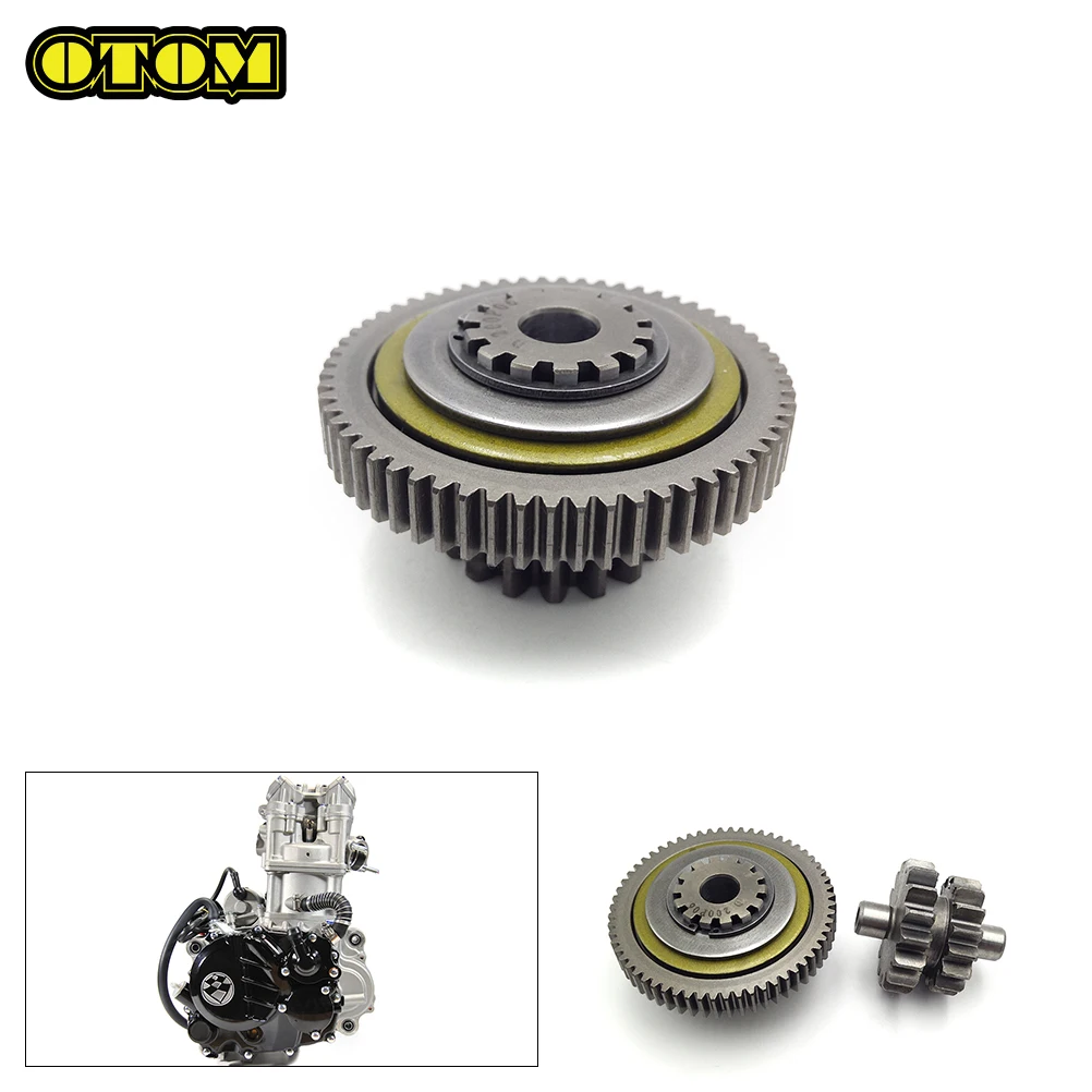 Motorcycle For ZONGSHEN Starter Idler Double Gear Start Reduction CBS300 NB300 ZS174MN Water-Cooled Engine MOTOLAND AVANTIS Bike