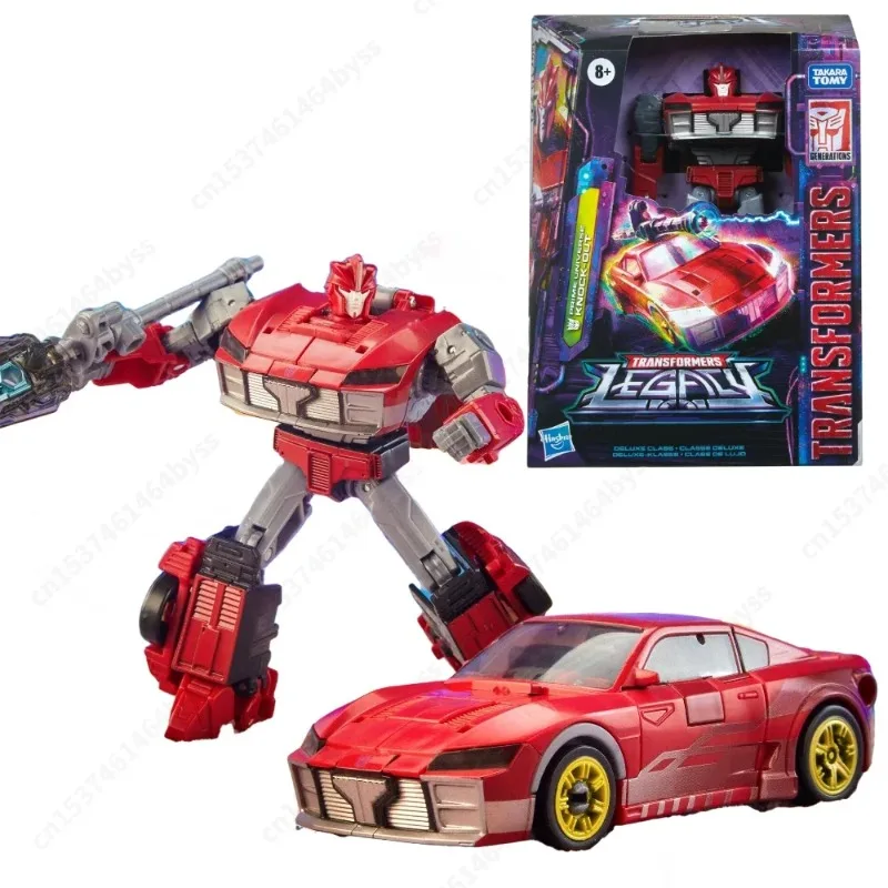 Takara Tomy Hasbro Transformers Legacy Knock Out Deluxe Action Figure Robot Collection Hobby Ornamenten Figuur Speelgoed Verjaardagscadeau