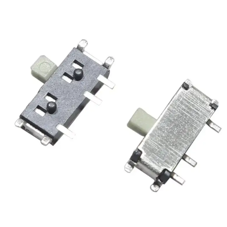 【200-50PCS】mini smd smt MSK-12C02 TOGGLE switch 7pin 1P2T on/OFF Slide Switches FOR MP3 MP4