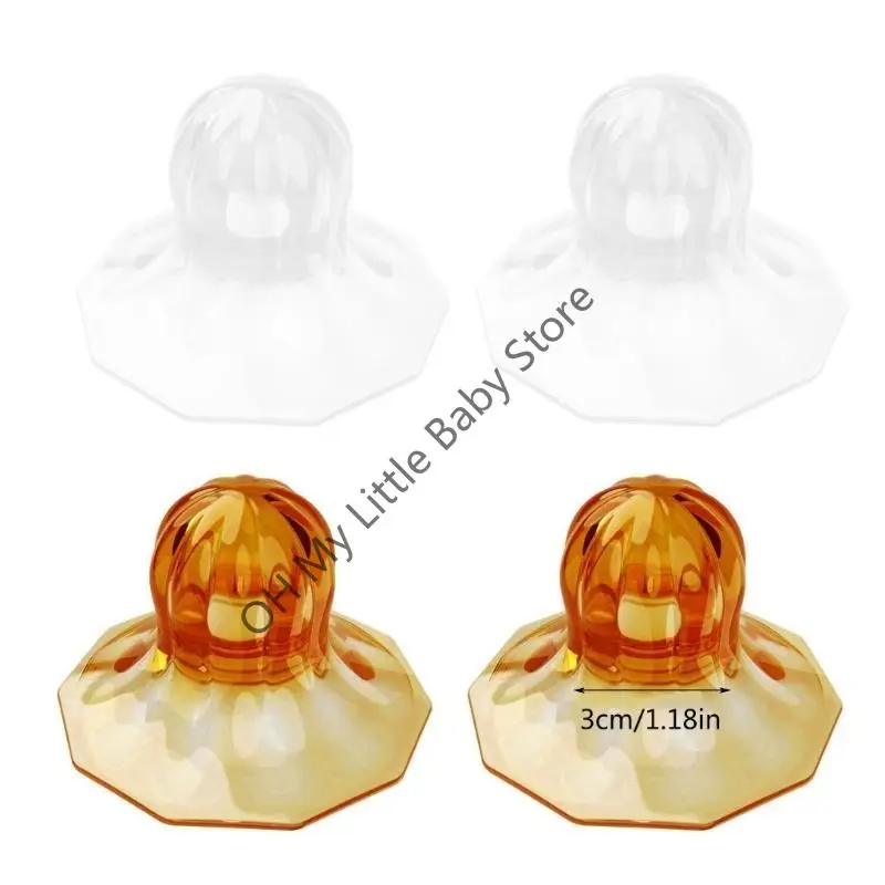 M76C 1 مجموعة مصحح الحلمة من السيليكون الناعم مع صندوق تخزين PP الحلمة الشافطة مجتذب استعادة الشكل الطبيعي والراحة #6