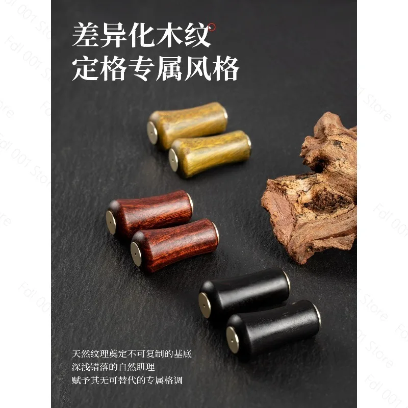 Fishing Reel Handle Knob Wooden Power Reel Knob Modified Accessory for Spinning Reel Repair for Fishing Tackle DIY Upgrade