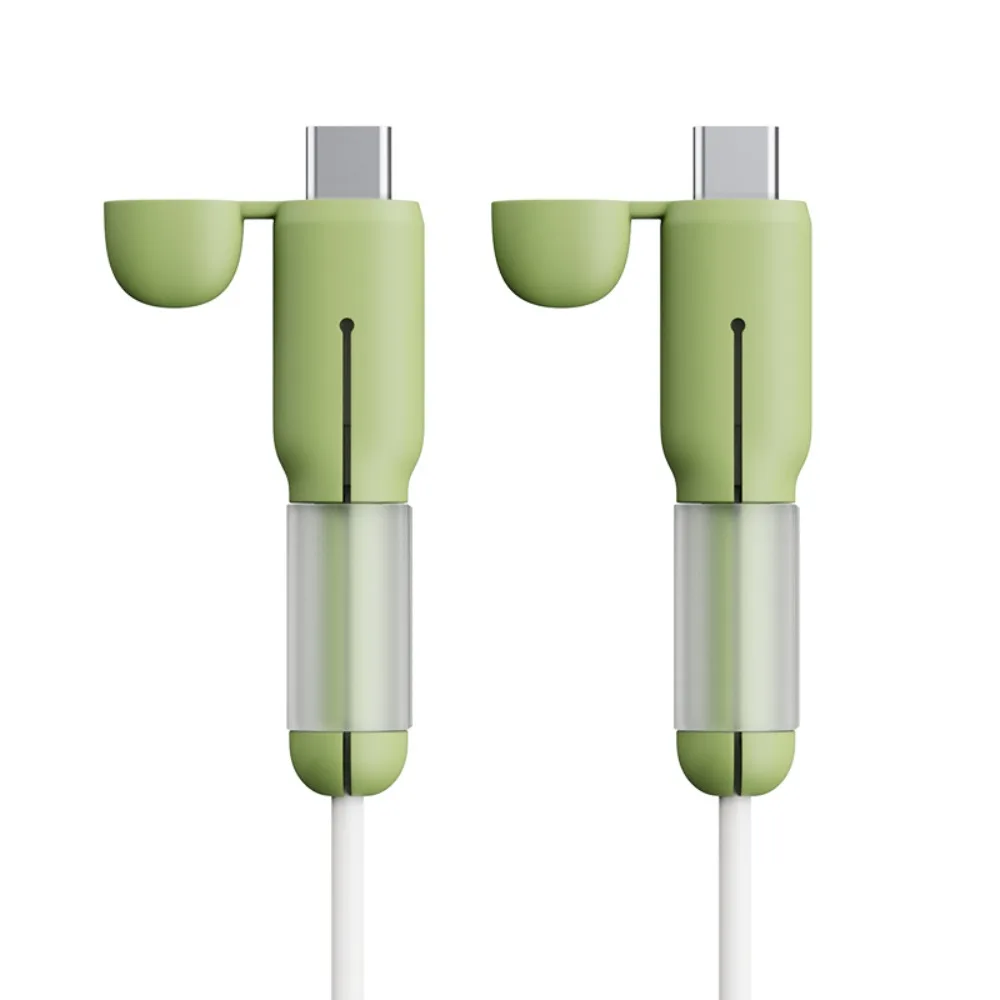 New Silicone Type-C Cable Protector Anti-tear Soft Data Cable Protective Cover Dustproof Cord Saver Data Line Accessories