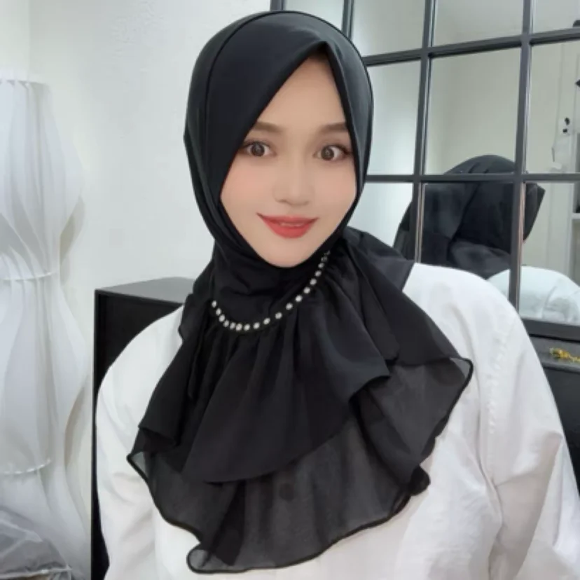

Convenient Instant Easy Muslim Wear Muslem Girls Hijab Head Cover