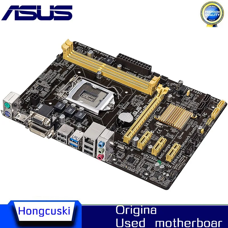 Used For ASUS H81M-PLUS H81M original motherboard Socket LGA 1150 DDR3 H81 SATA3 USB3.0 Desktop Motherboard