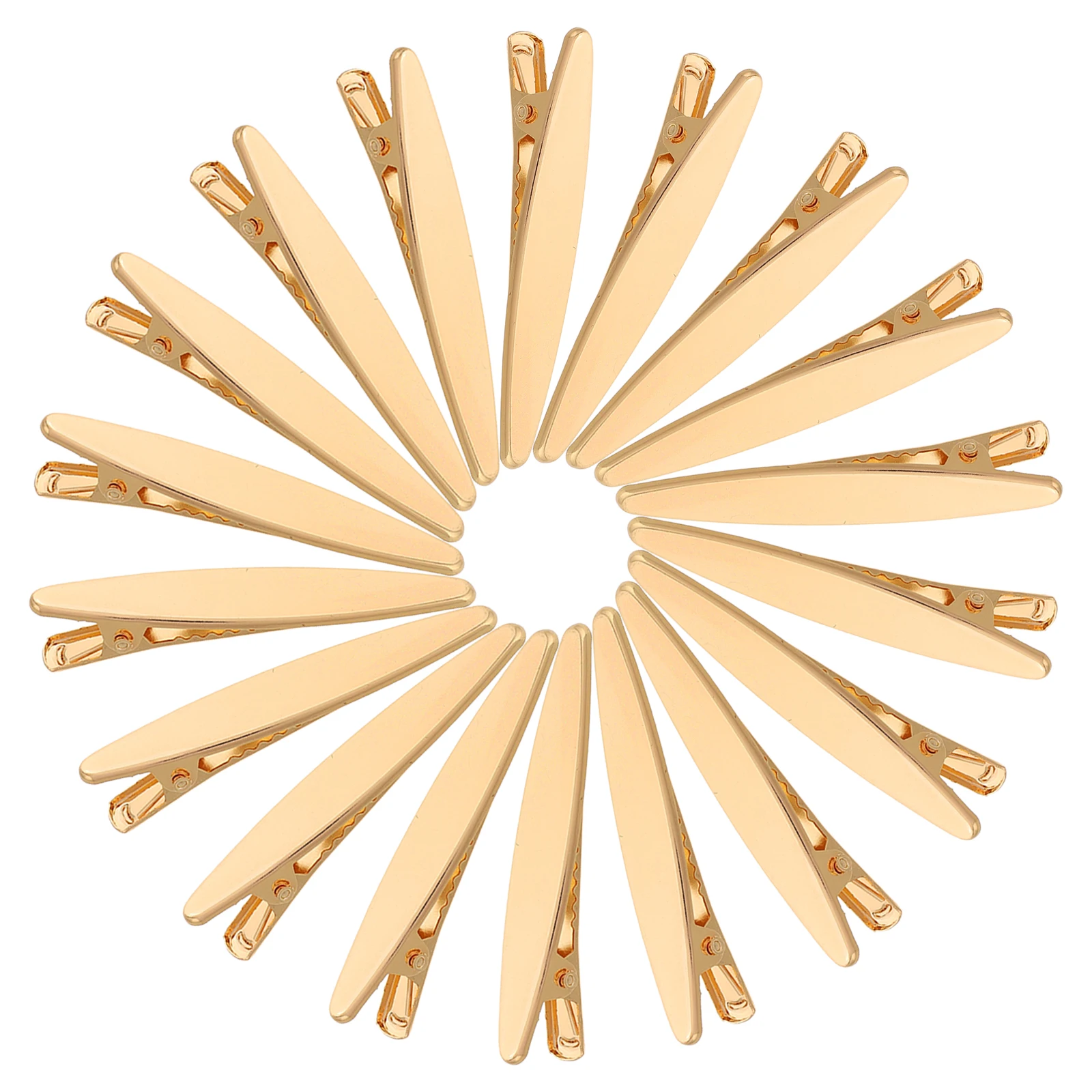

50pcs Hairpin Clip DIY Accessories Gold Hollow Design Women Barrettes Cute Pins Daily Party Wedding Hair Care Styling