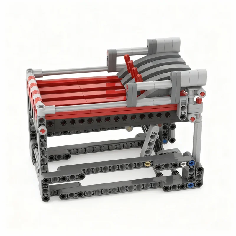 271pcs MOC Flinger Module GBC Technical Model Building Blocks DIY Assemble Creative Idea Craft Collection Display Art Education