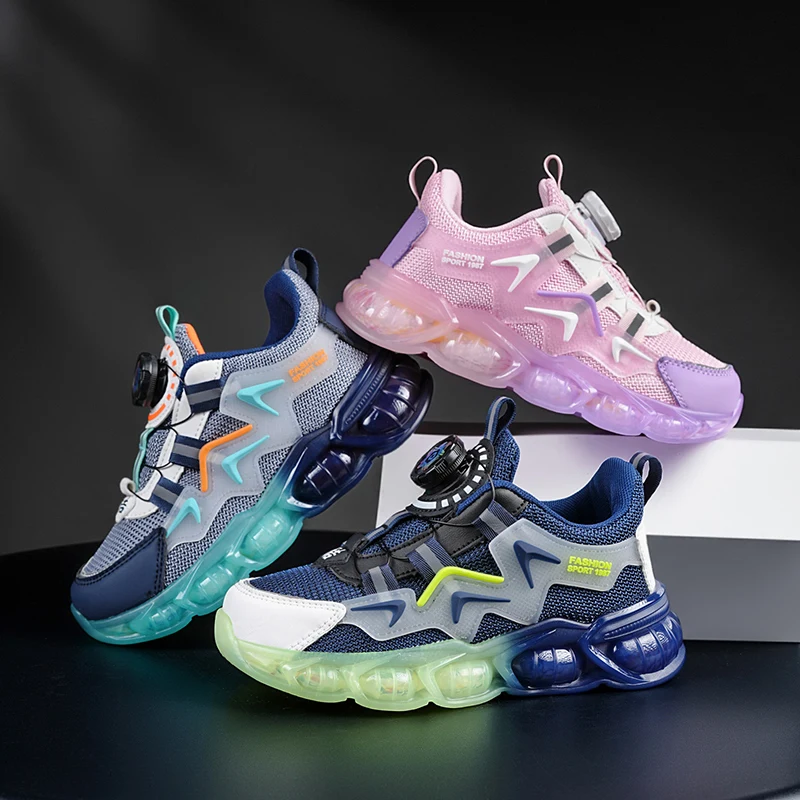 أحذية ركض شبكية عصرية للأطفال الصغار والمراهقين أحذية رياضية كاجوال للمشي للطلاب قابلة للتنفس وناعمة للأطفال لممارسة التنس في الهواء الطلق #3